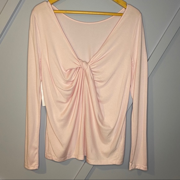 Athleta Waterfall Front LS Top relaxed fit soft - Picture 6 of 6